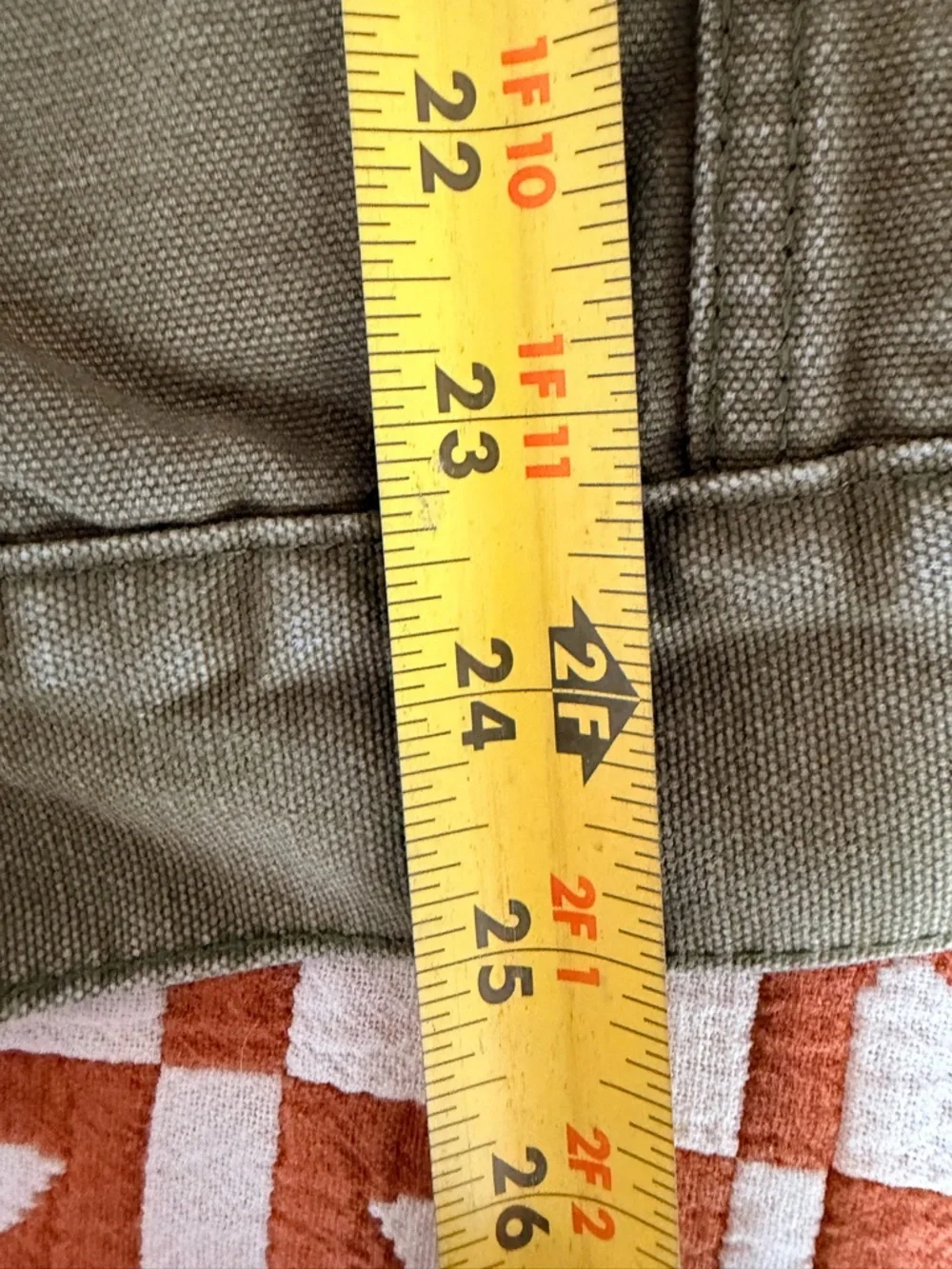 Levi's Olive Utility Denim Jacket - Picture 7 of 8